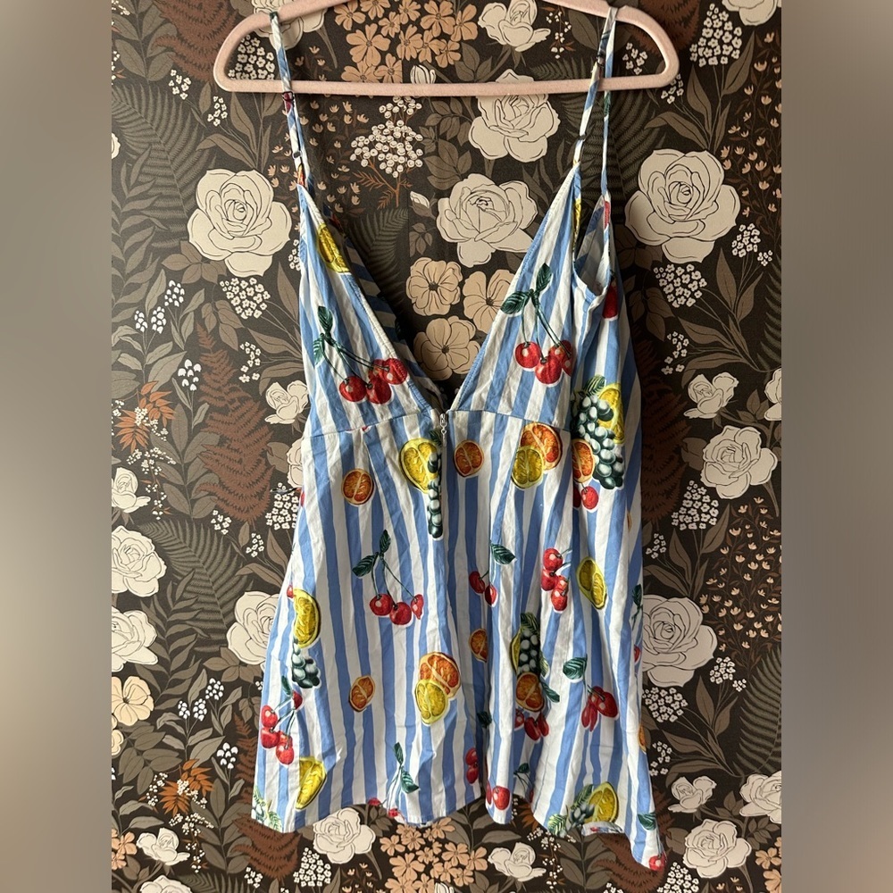 show me your mumu Addison Romper size small - Picture 6 of 6